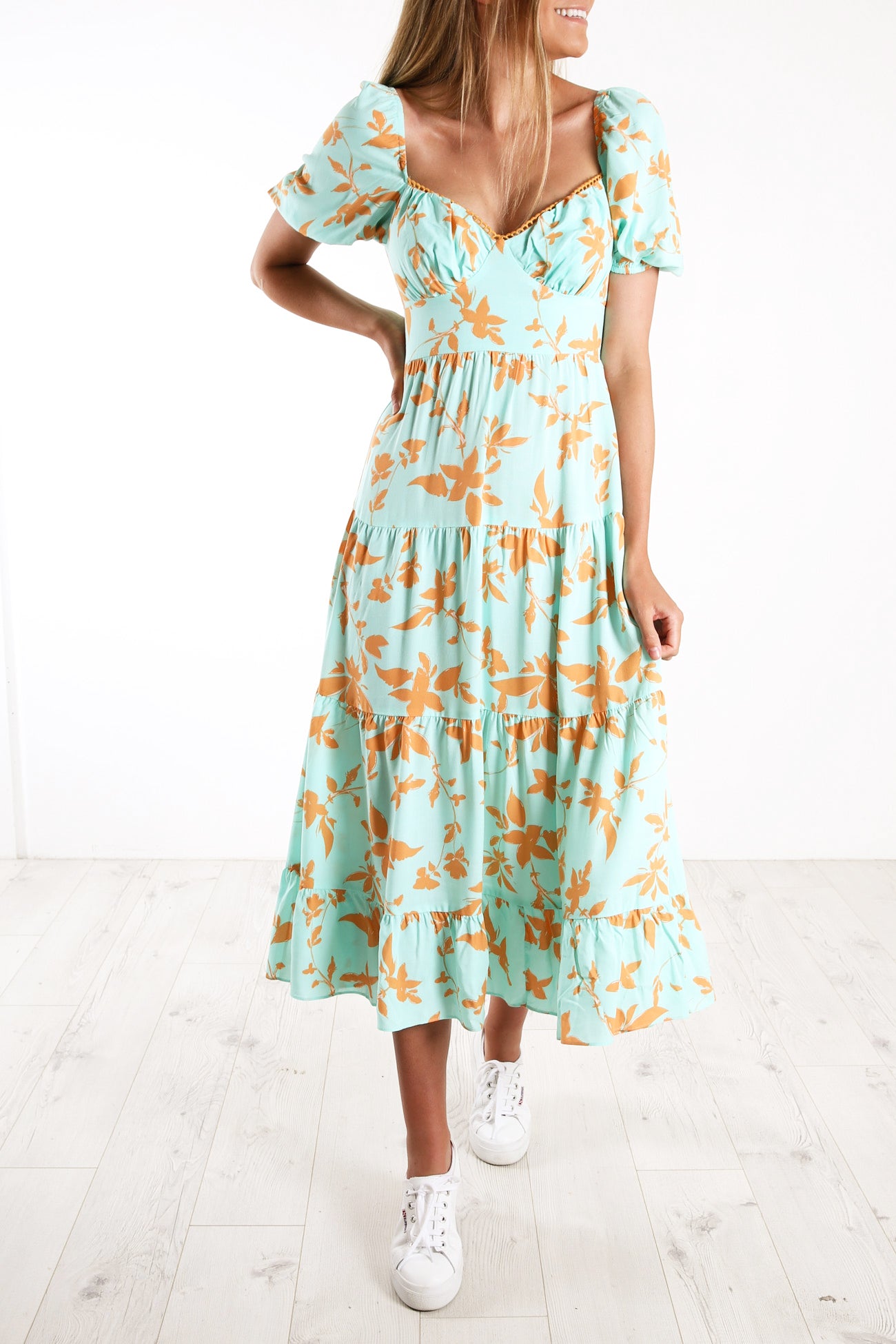 Winnie Dress Turquoise