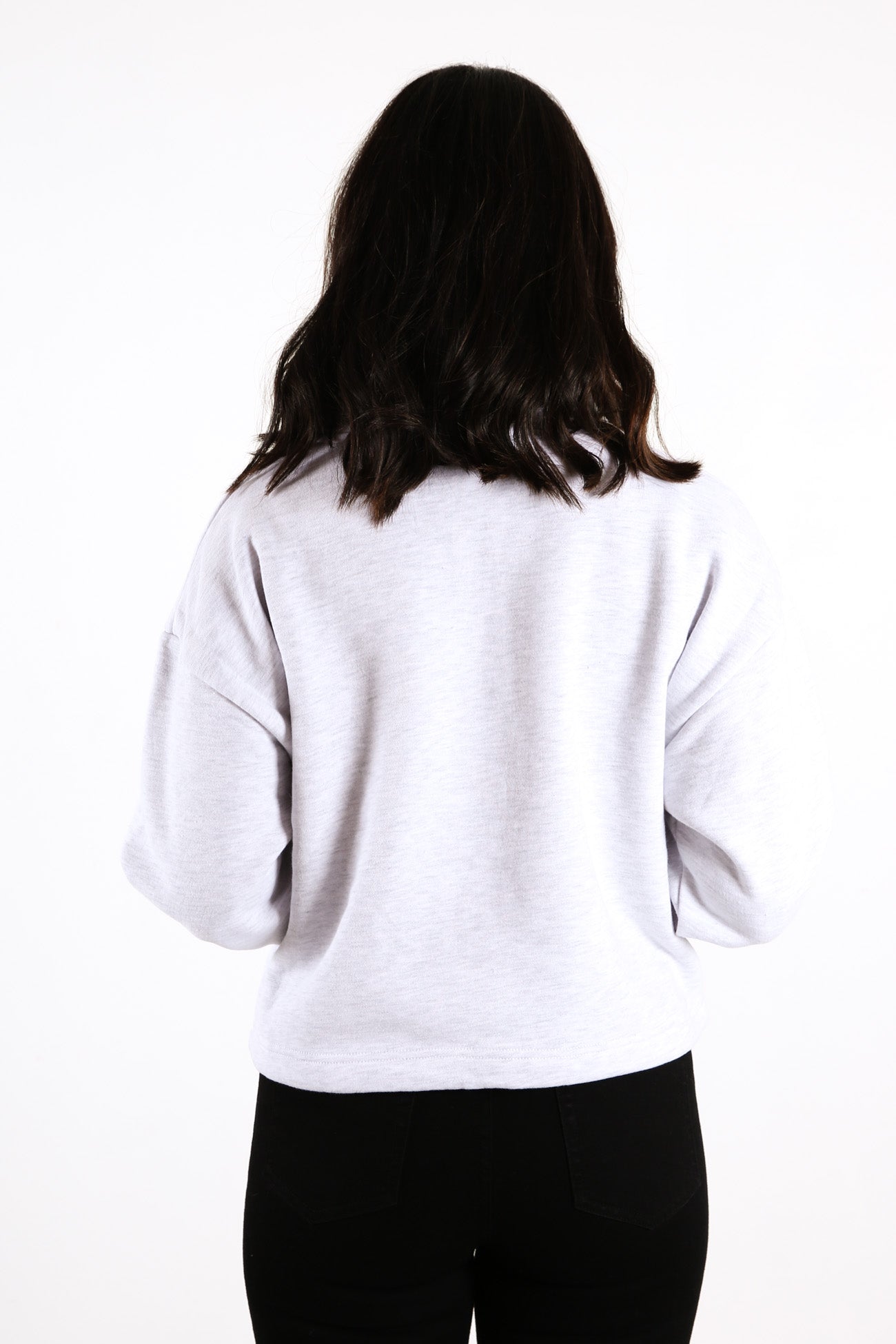 Workgear 1/4 Zip Fleece Snow Marle