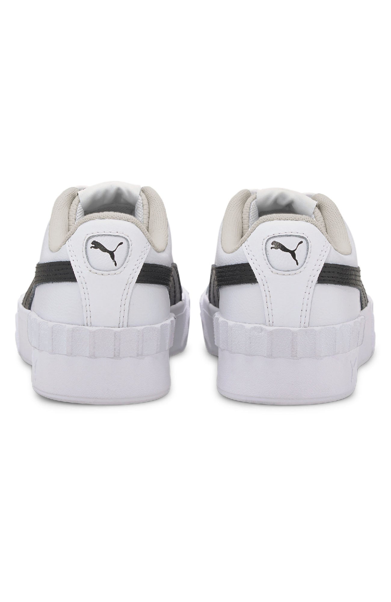 Carina Leather Sneaker Lift Puma White Black