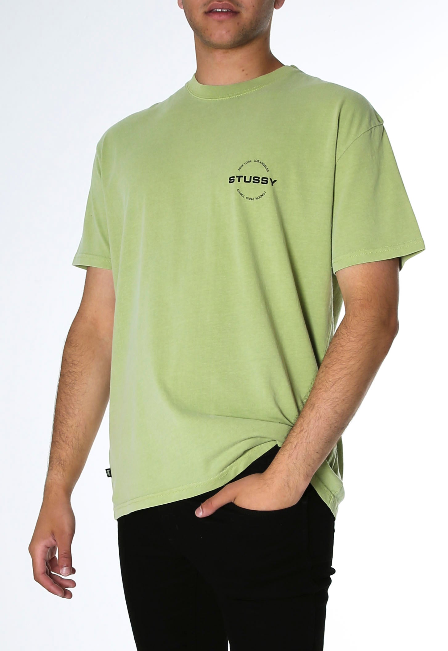 City Circle Short Sleeve Tee Pigment Pistachio