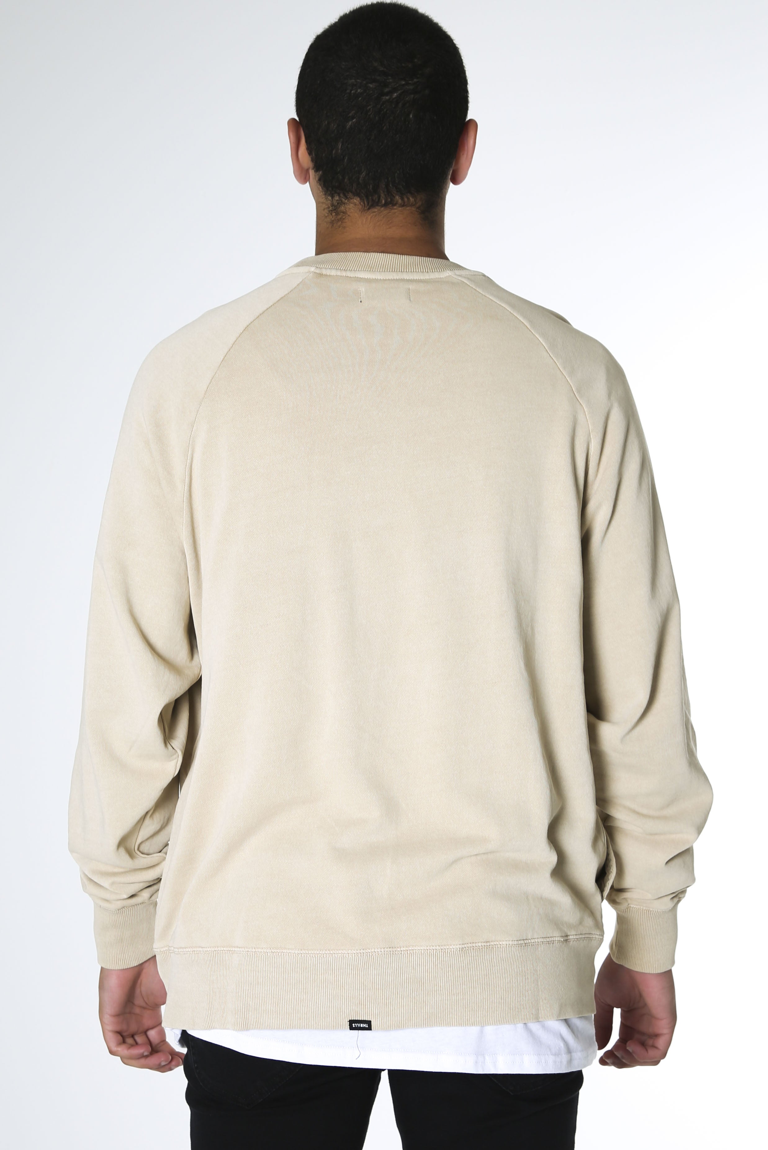 Company Alignment Oversize Raglan Crew Aged Tan
