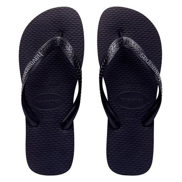 Rubber Logo Mix Black // Steel Grey Havaianas - Jean Jail