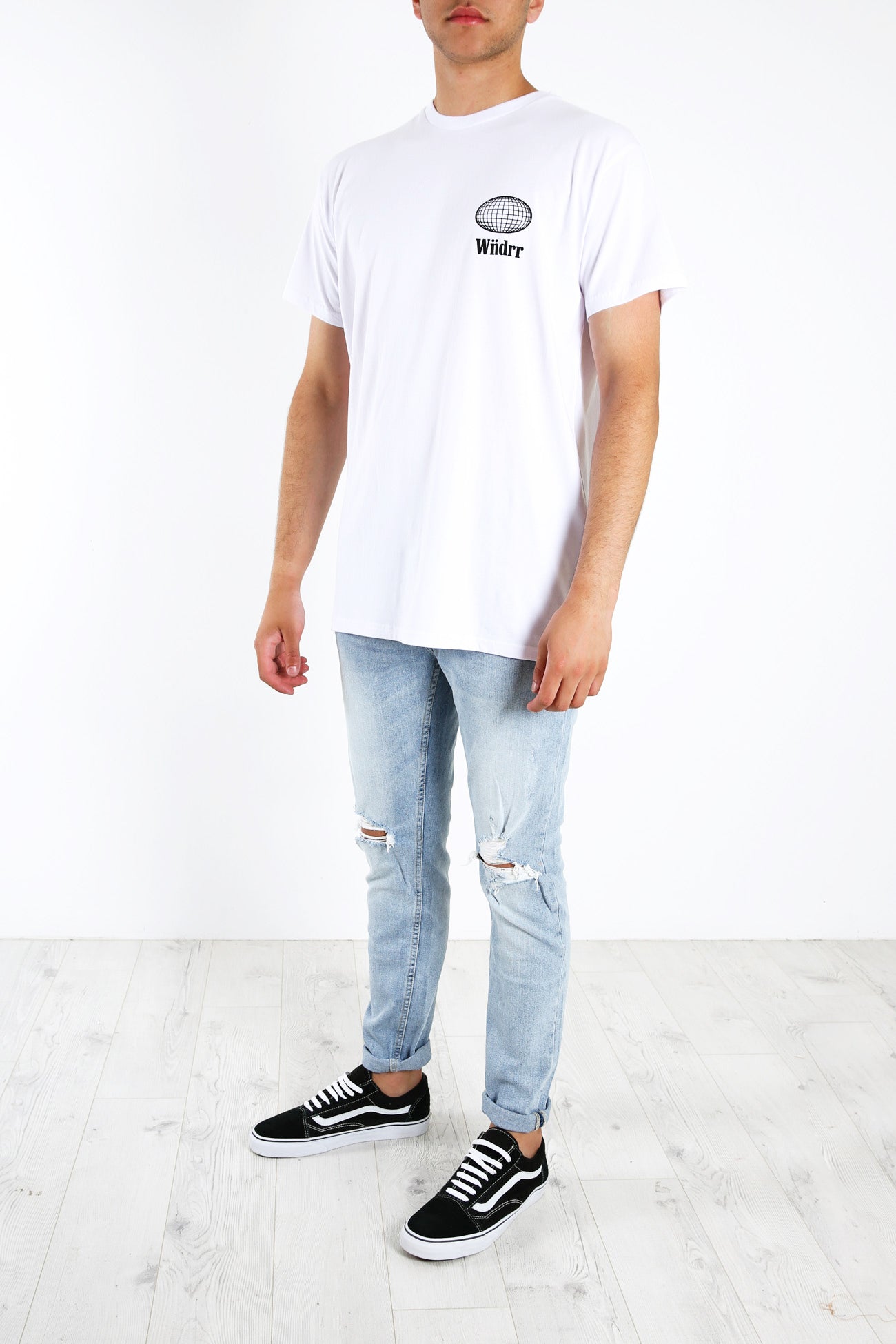 Elipse Custom Fit Tee White