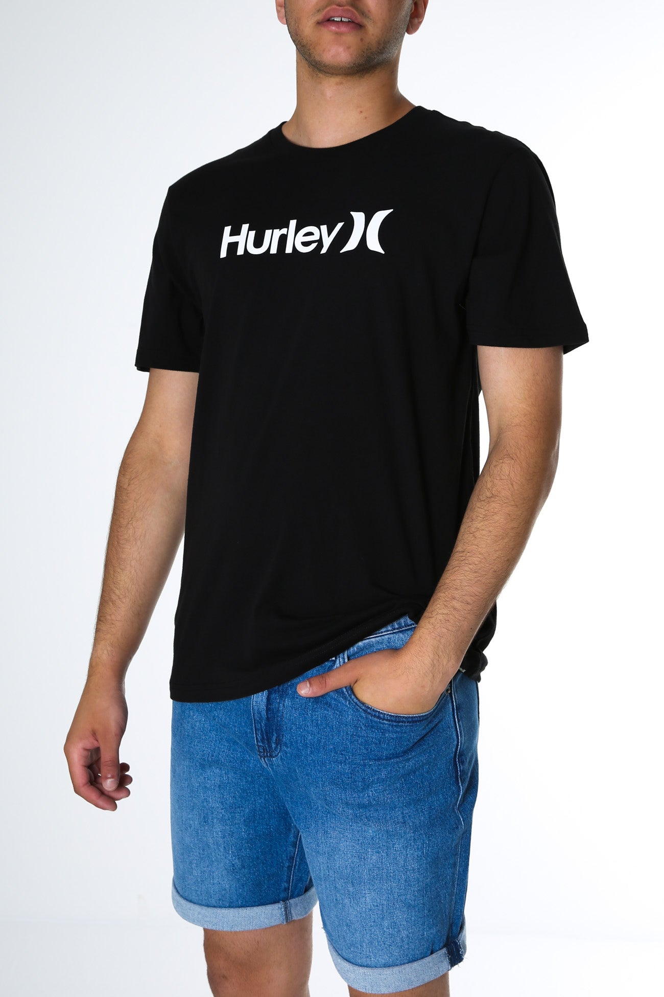 Everyday Washed Core One and Only Soild Tee Black