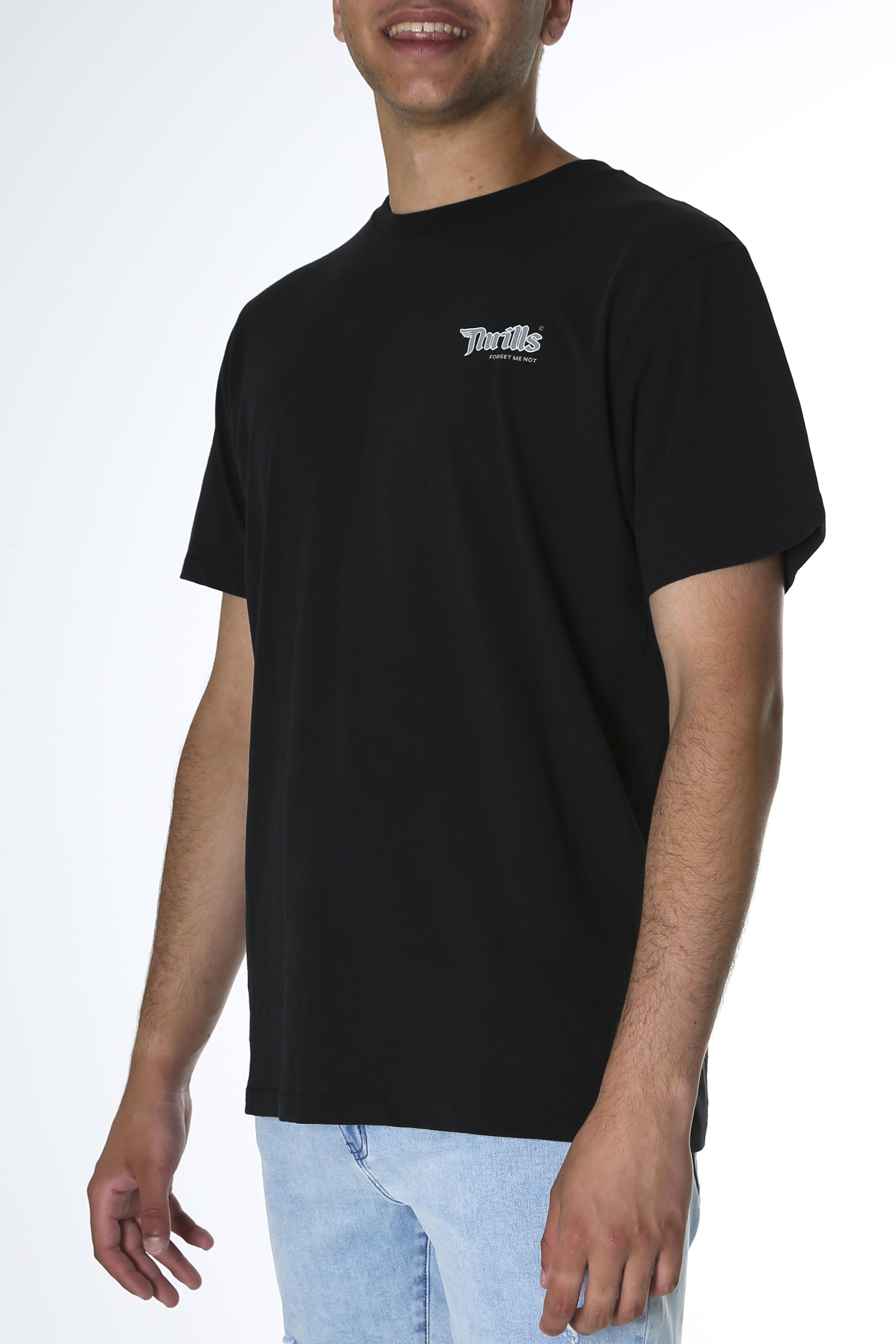 Forget Me Not Merch Fit Tee Black