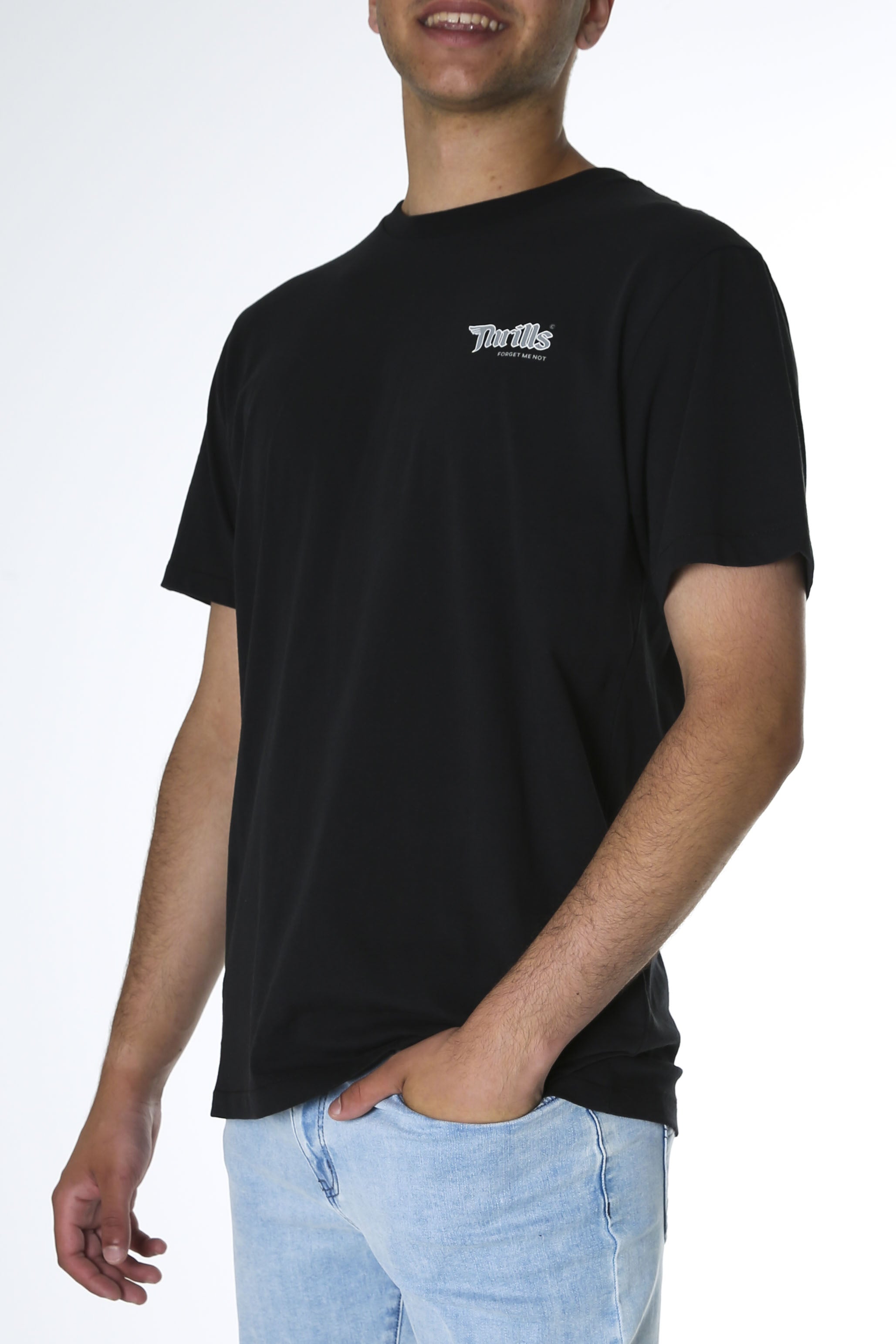 Forget Me Not Merch Fit Tee Black