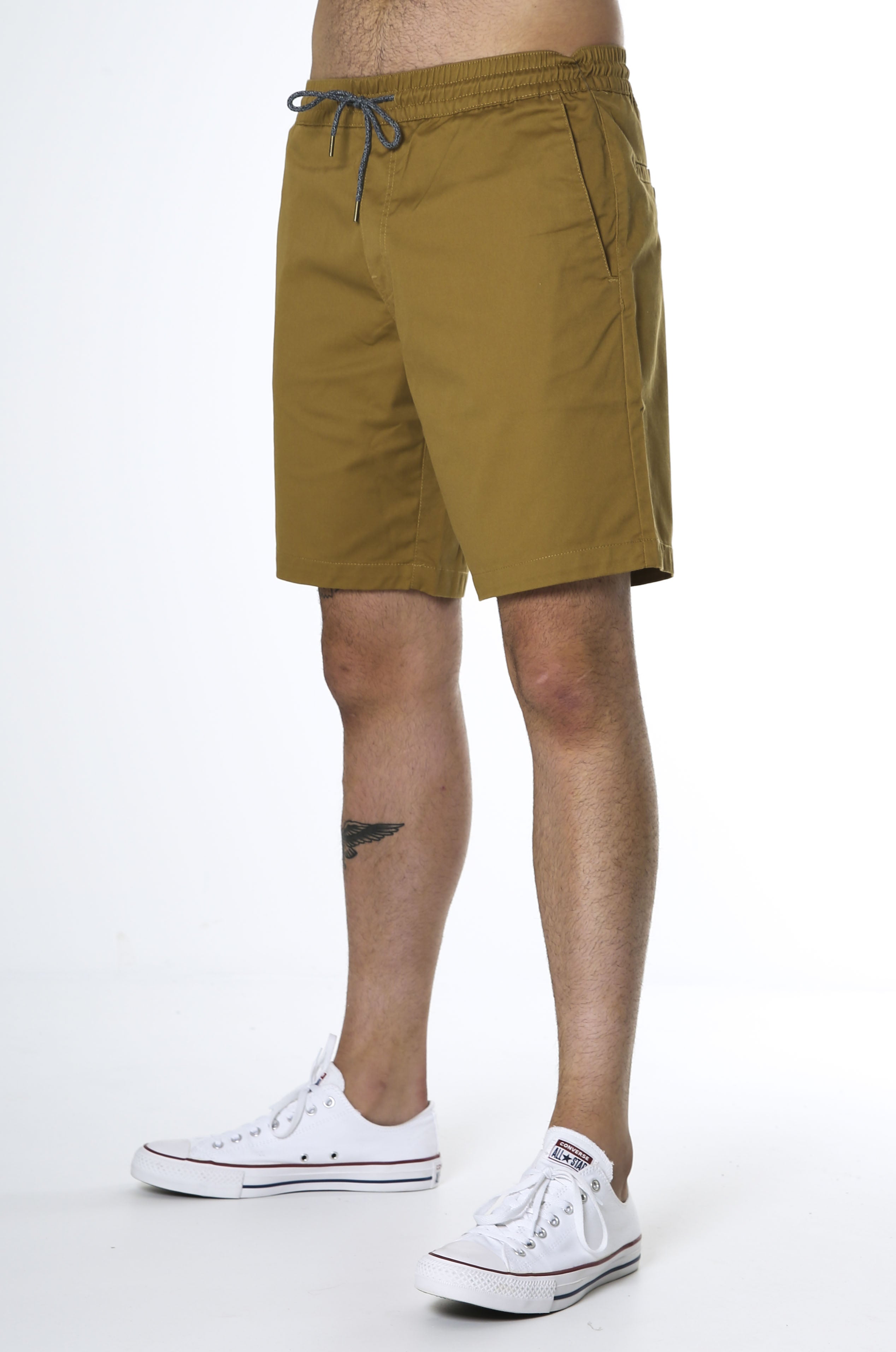 Frickin Elastic Waist Short 19" Dark Khaki