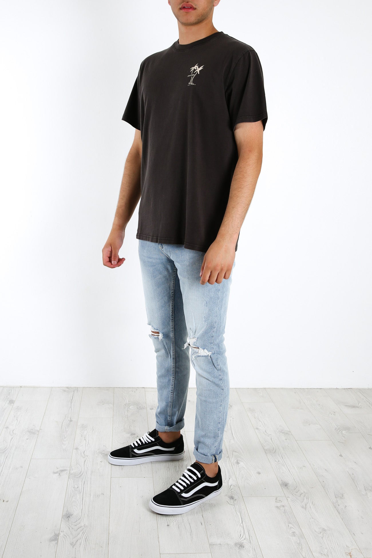 Holiday Vintage T-Shirt Charcoal