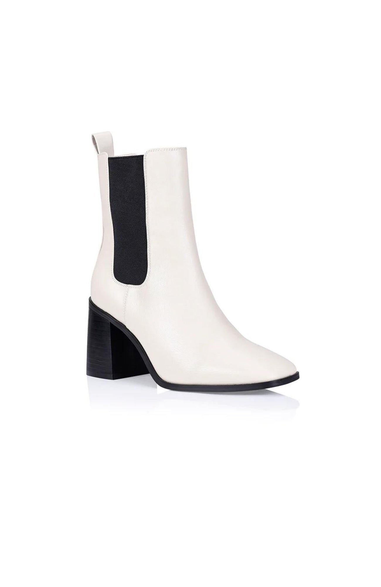 Link Chelsea Gusset Boot Bone Smooth