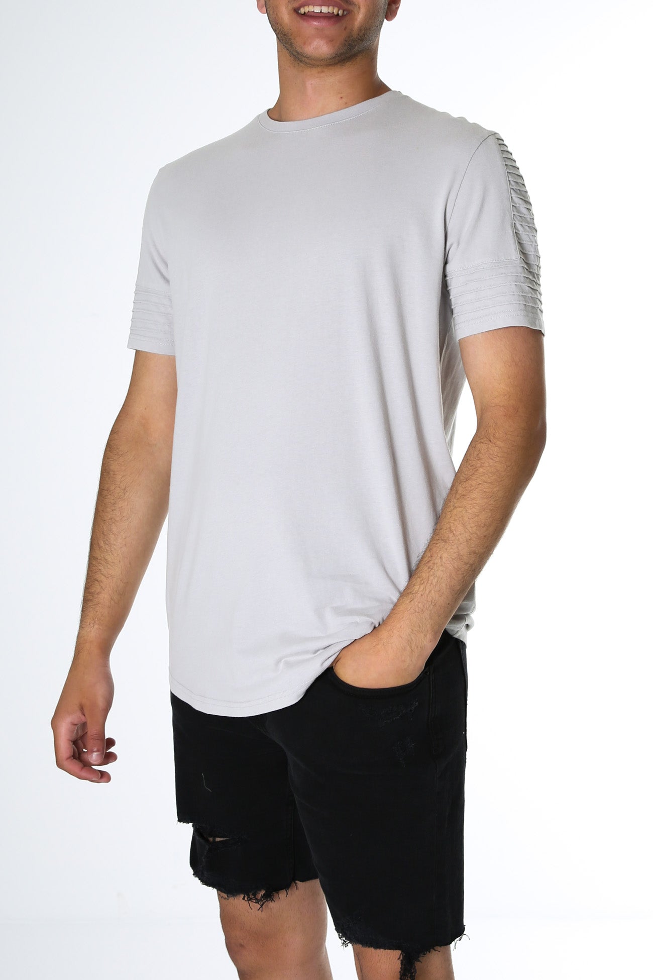 Maverick Tee Grey Marle