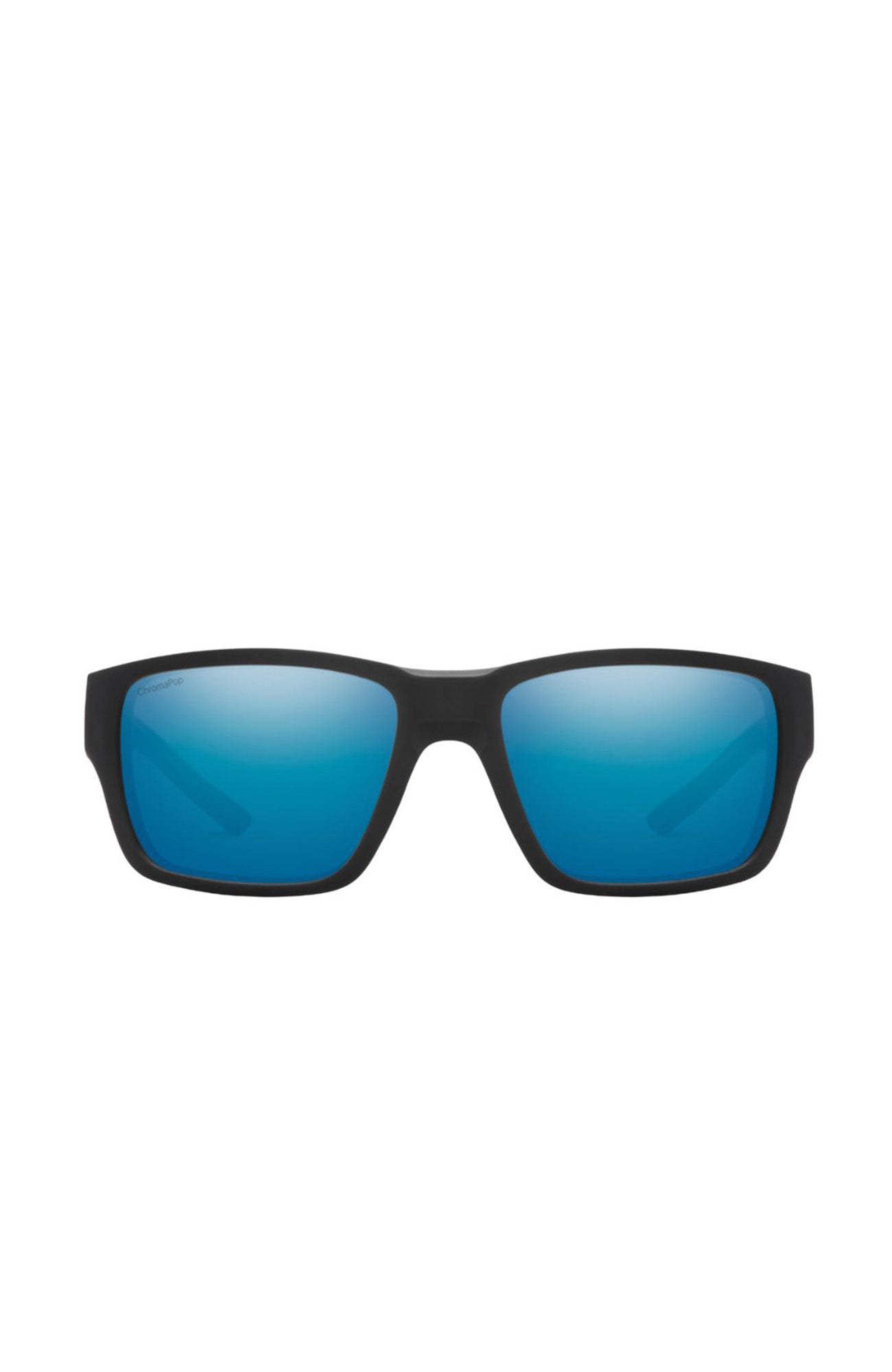 Outback Matte Black // ChromaPop Polarized Blue Mirror