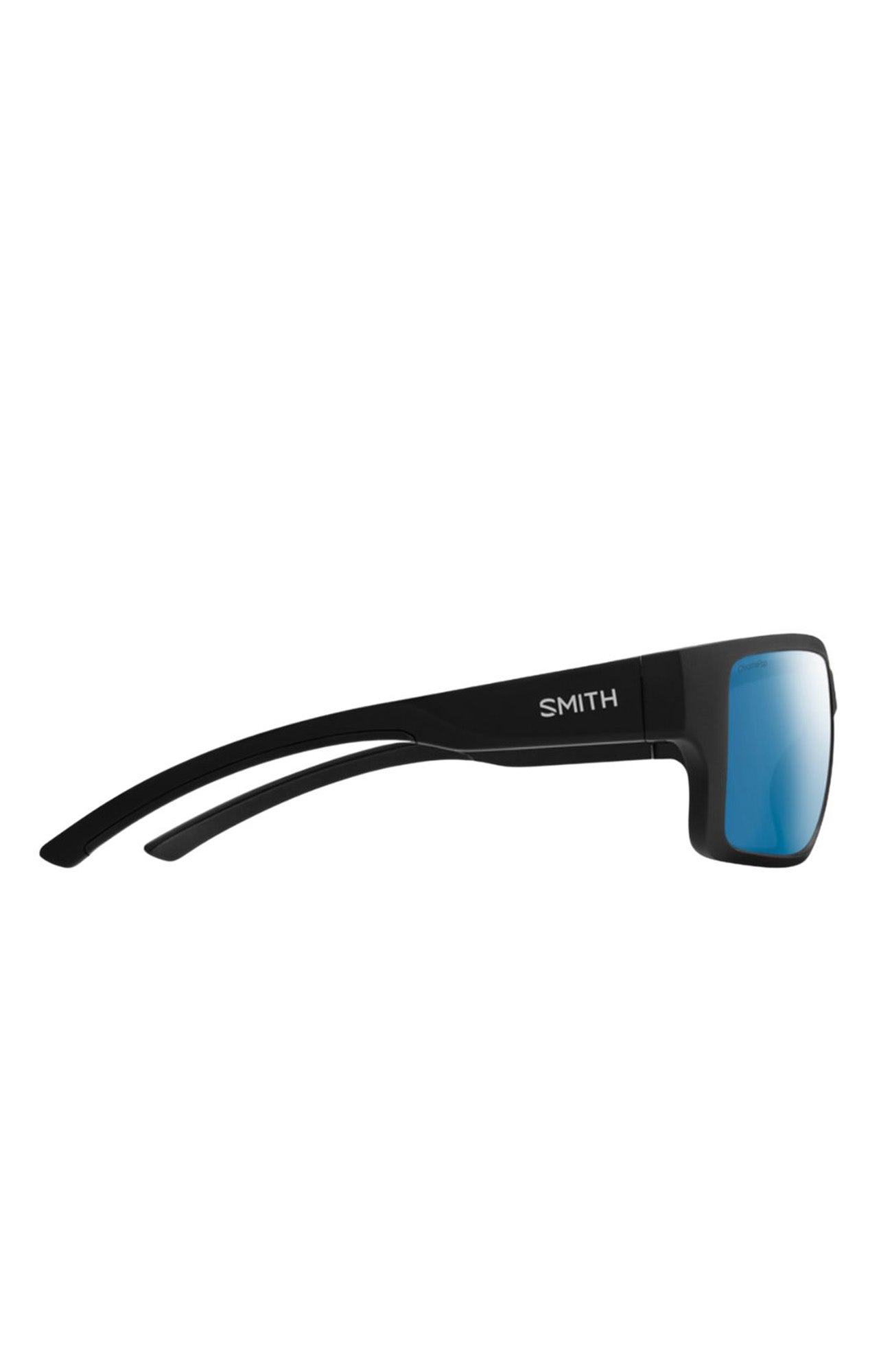 Outback Matte Black // ChromaPop Polarized Blue Mirror