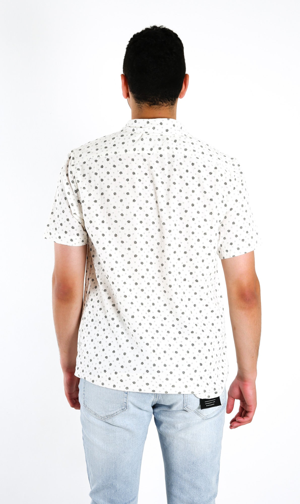Outbreak Short Sleeve Tee Antique White
