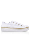 Queenbee Canvas Sneaker White