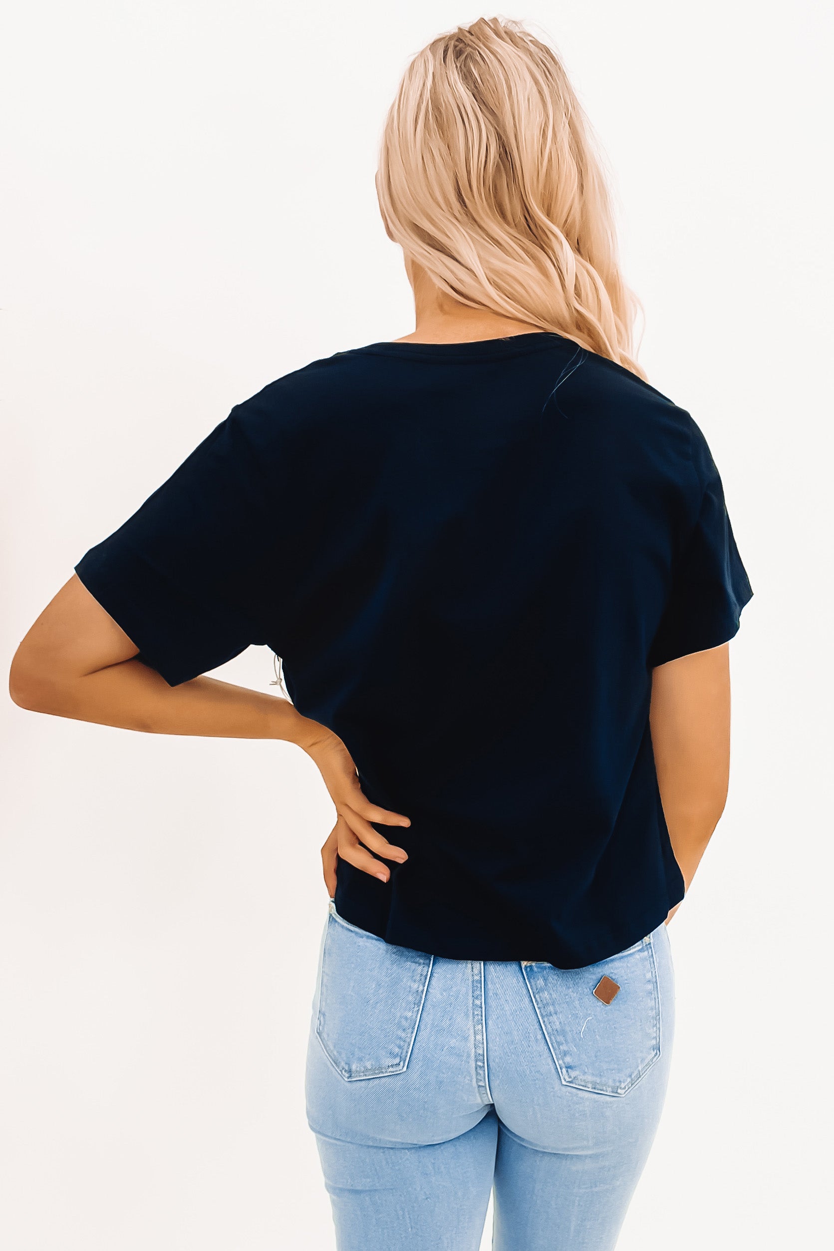 RVCA Curl Keyline Tee Black