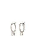 Sarina Crystal Sleepers Silver