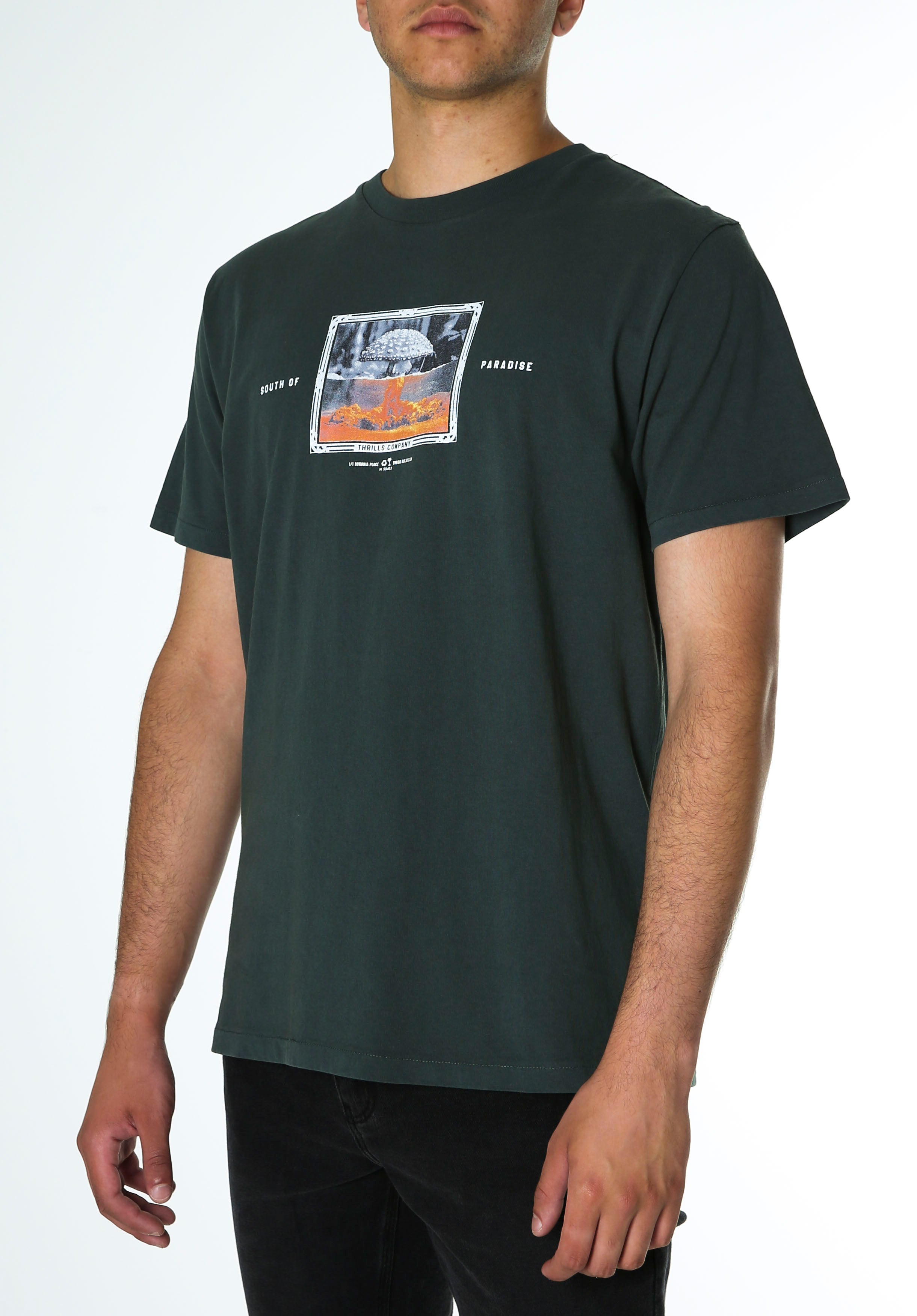 Shroom Doom Merch Fit Tee Deep Forest
