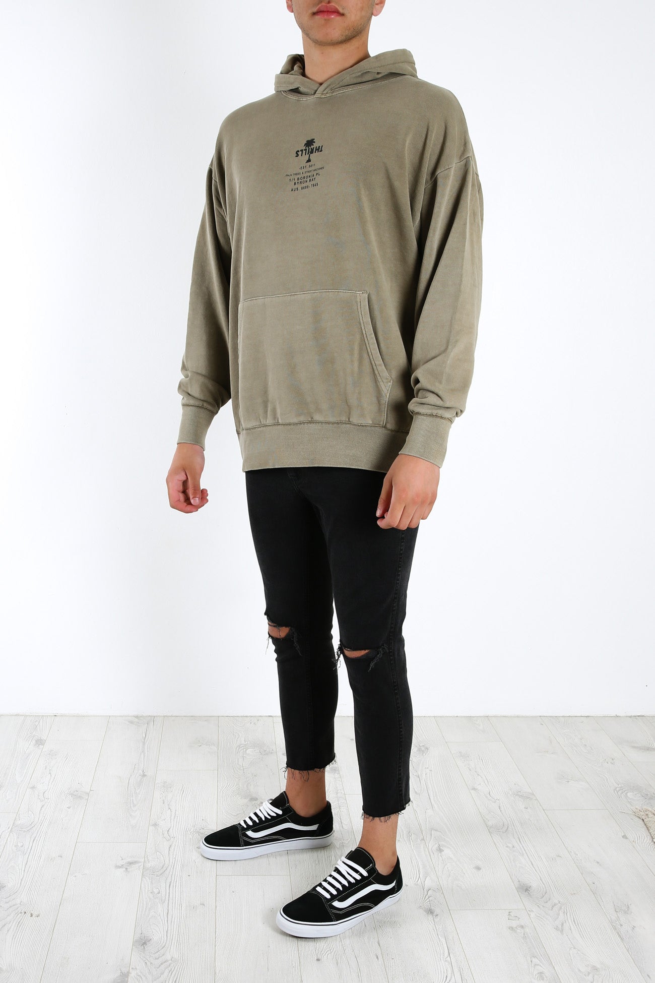 Tactics Slouch Pull On Hood