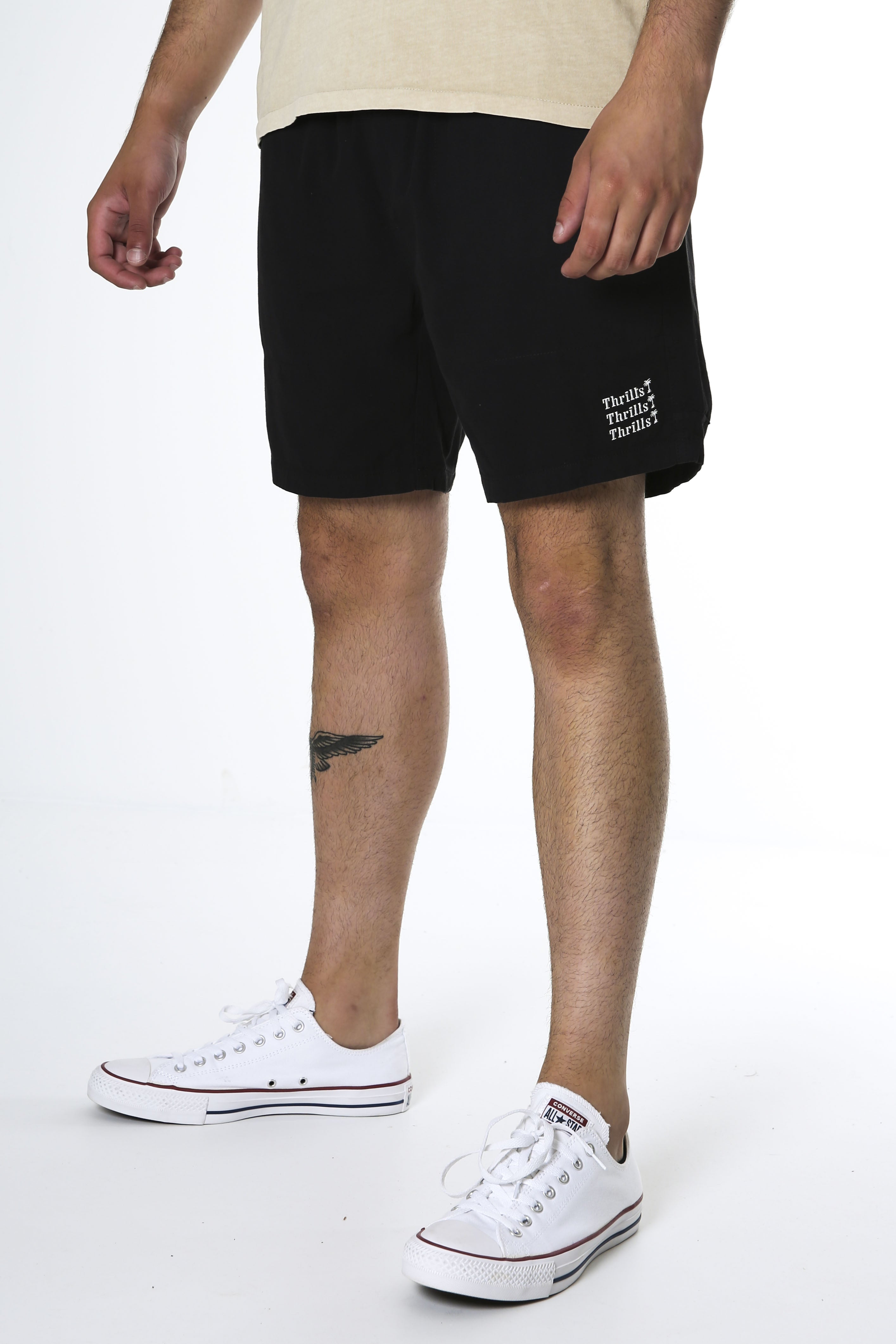 Thrills Embro Unlimited Baggie Volley Black