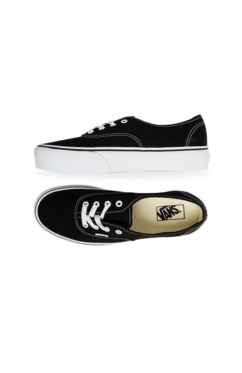 vans authentic black